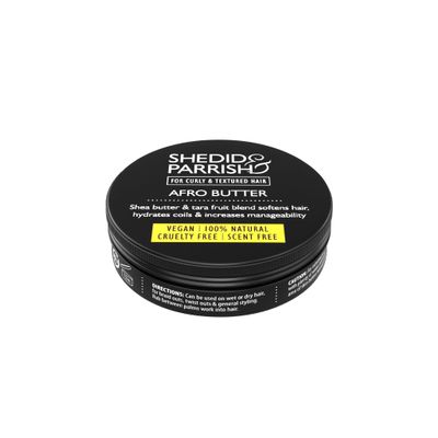 Shedid & Parrish Afro Butter | 100% Natural | Shea rich for Intense moisture & hair manageability (1.52 Fl Oz)