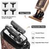 Ufree Foil Shavers Electric Razor for Men, Beard Trimmer Grooming Shaving Kit, Hair Trimmer, Cordless Head Shavers for Bald Men Barber Clippers, Birthday Gifts for Him view 2