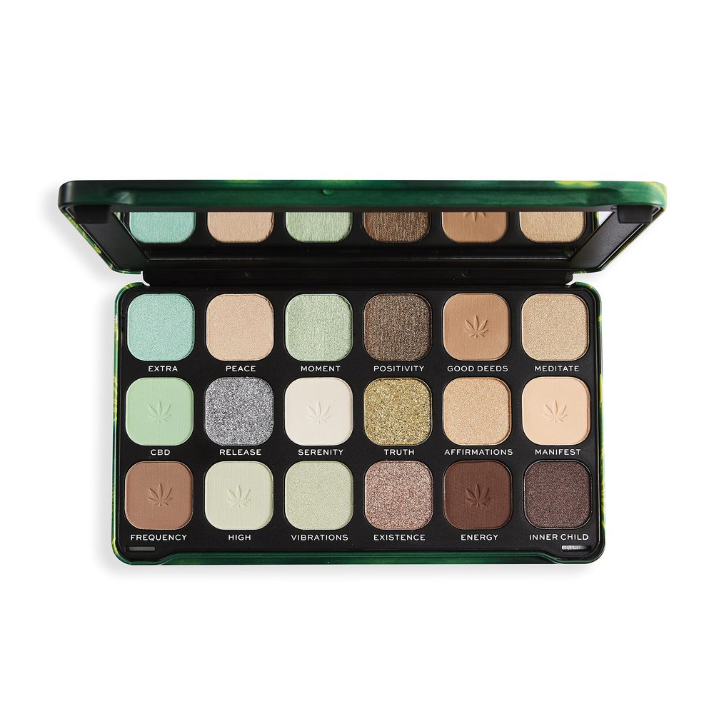 Makeup Revolution, Forever Flawless, Eyeshadow Palette, Chilled Vibes, 19.8g