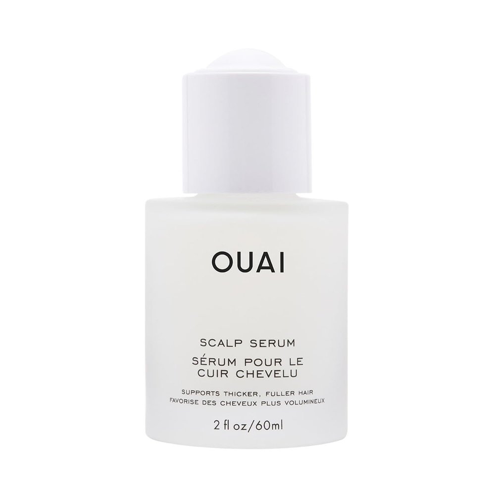 OUAI Scalp Serum - Balancing Hair Serum with Red Clover Extract, Siberian Ginseng and Peptides for Thicker and Fuller-Looking Hair - Paraben, Phthalate and Sulfate Free Scalp Care (2 Fl Oz)