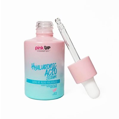 PINK UP, Hyaluronic Acid Serum| Hyaluronic Acid| Face Serum| Deep hydration to facial skin| Minimizes expression lines| Dalays the sings of aging | Model PKSK07