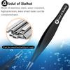 Abdul of Sialkot Pointed Tweezers,Needle Nose Tip, Sharp Precision Ingrown Hair, Surgical Pointed for Blackheads & Splinters/Best Tweezers for Eyebrows (Yellow) view 4