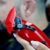 Supreme Trimmer Magnetic Guide Combs for Clippers | CMG100 Hair Clipper Guards, 10 Cutting Lengths | Red view 2
