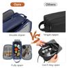 Elviros Toiletry Bag for Men, Large Travel Shaving Dopp Kit Water-resistant Bathroom Toiletries Organizer PU Leather Cosmetic Bags view 4