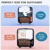 Elviros Toiletry Bag for Mens PU Leather Travel Organizer Kit with Hanging hook, Large Water-resistant Toiletries Bathroom Shaving Bags (Extra Large, Coffee) view 4