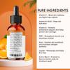 100% PURE VITAMIN C SERUM FOR FACE, Anti Aging Serum with Hyaluronic Acid, Vitamin E, MSM, Hydrating Serum for Dark Spots, Fine Lines, Wrinkles, Organic Vegan Ingredients - DOUBLE SIZED (2 OZ) view 3