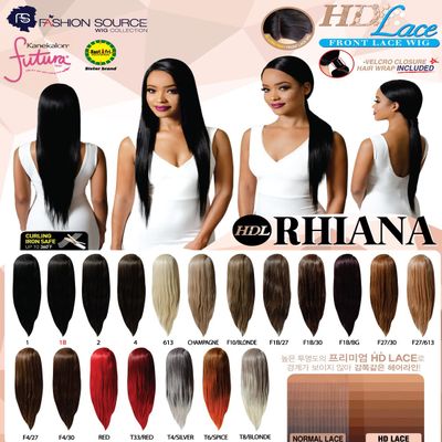 Fashion Source HD Lace wig HDL-RHIANA (T8/BLONDE)
