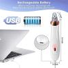 NCRD Blackhead Remover Pore Vacuum - Blackhead Removal Tool, Pore Cleaner Electric Acne Extractor Kit, USB Rechargeable with 5 Replaceable Suction Probes view 4