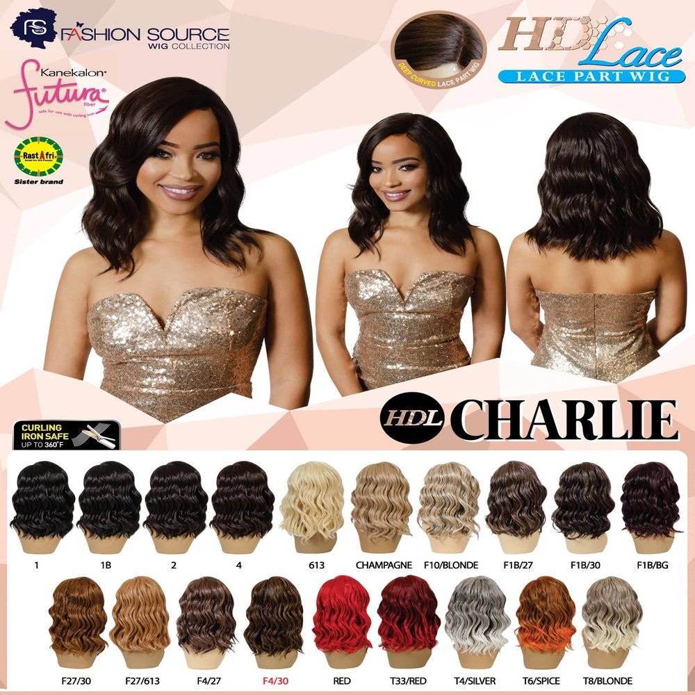 Fashion Source HD Lace wig HDL-CHARLIE (F10/BLONDE)