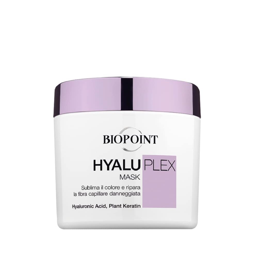 BIOPOINT Hyaluplex Maschera Hair Mask 200 ml, 6,7 Fl Oz Made in Italy