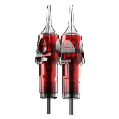 CNC Tattoo Cartridges Needles 20Pcs #10 Bugpin Disposable Needles with Membrane Round Shader EN04-20-1011RS