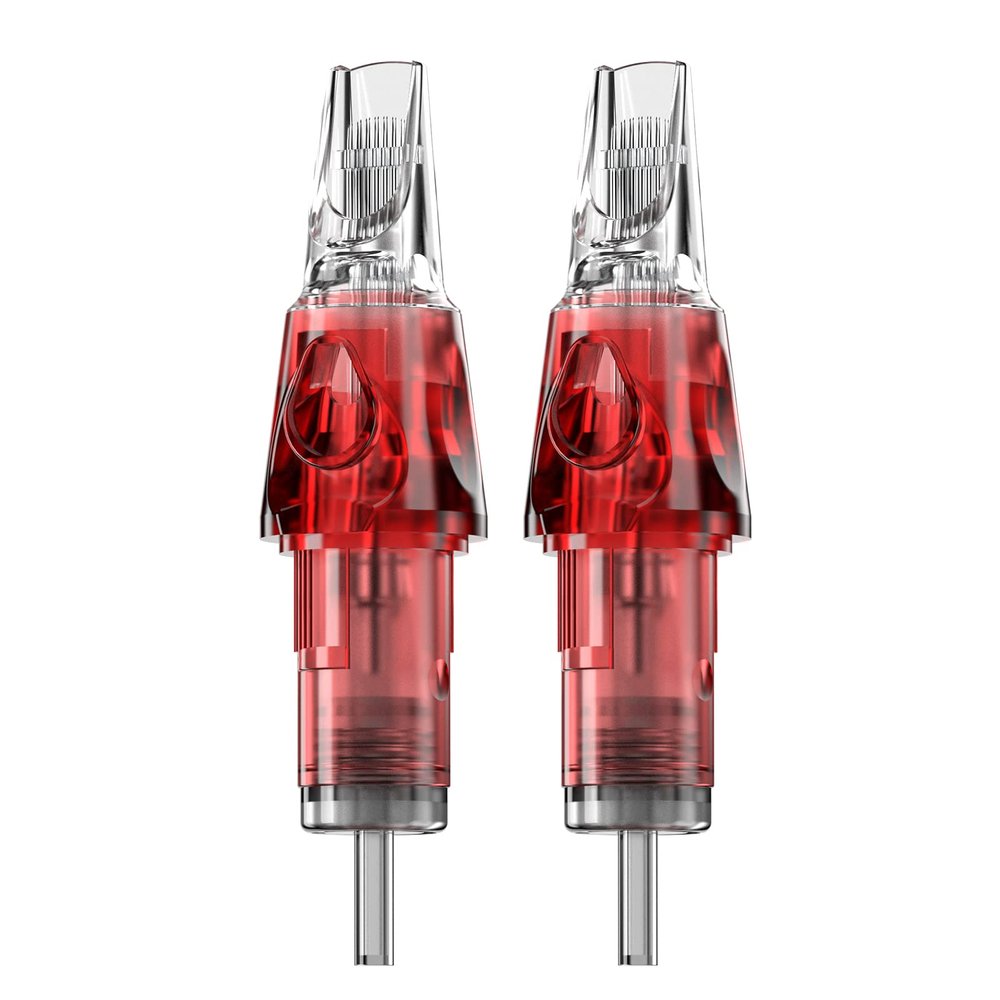 CNC Tattoo Cartridges Needles 20Pcs #12 Standard Magnum 23M1 Disposable Needles with Membrane EN04-20-1223M1