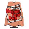 SCOCICI Customized Haircut Cape,Personalized Barber Hairdressing Cape By Add Your Own Picture Text,Professional Hair Cutting Capes Salon Apron For Women Men(55"X66") view 1