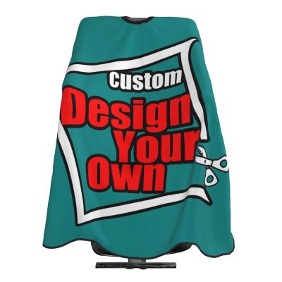Customizable Haircut Cape,Custom Barber Hairdressing Cape By Add Your Own Picture Text,Professional Hair Cutting Capes Salon Apron For Women Men(55"X66")