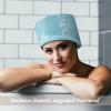 Hair Steamer for Natural Hair Home Use, Heat Cap for Deep Conditioning with Adjustable 2 Modes, and Intelligent Protection Black Hair Women for Scalp Treatment Spa Hair Care, Bronzing Cyan view 4