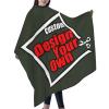 SCOCICI Customized Personalized Barber Cape Design Salon Apron,Add Your Text Logo Photo Adjustable Hair Cutting Cape For Adult Men Women(55 X 60 Inch) view 2