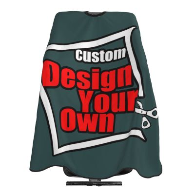 Custom Gifts For Men Women,Personalized Barber Cape,Add Your Own Picture Haircut Kit Barber Hairdressing Cape For Salon/DIY Hairstyles At Home