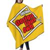 Customized Salon Cape For Adult Women Men,Personalized Photo Text Haircut Kit Salon Cape,Adjustable Aprons For Home Barbershop & Salon (55"W X 66"L) view 2