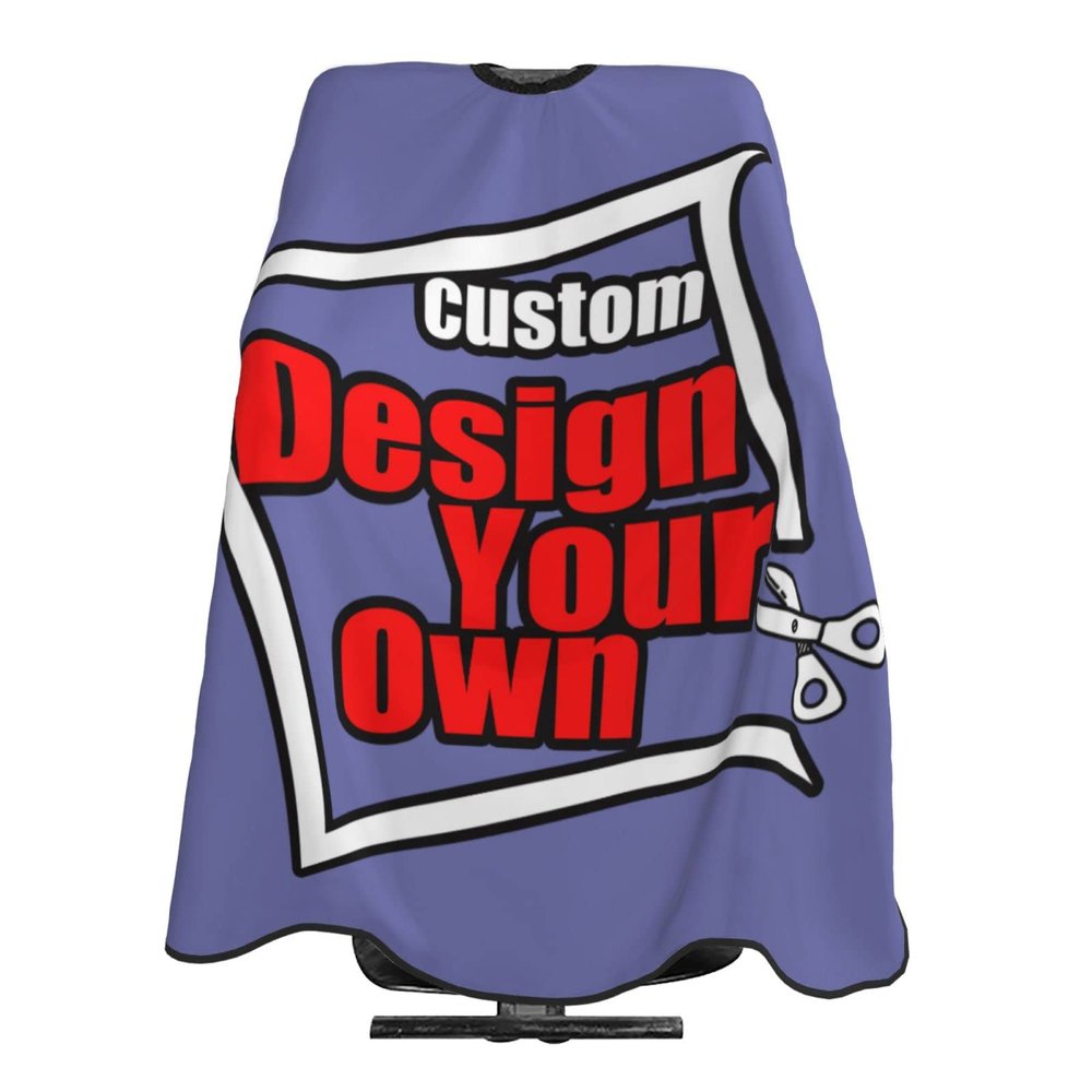 Custom Professional Hair Cutting Capes,Adjustable Apron For Adult Men Women,For Barber Shop,Flower Shop,Beauty Salon,Nail Salon,Coffee Shop,Cooking,Hotel(55 X 60 Inch)