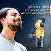 Beardhood SPF 50 PA+++ Sunscreen For Men | Non Greasy, Water & Sweat Resistant | OMC & Oxybenzone Free | Suitable for all Skin Types, 50g view 2
