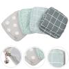 Beavorty 4Pcs Napkin Storage Bag Pouch Makeup Cosmetics Bag Travel Toiletry Bag Coin Pouch for Women Girls view 2