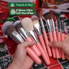 Bueart Design Makeup Brushes Set 26pcs Real Natural Goat Hair Professional labeled Foundation Face Blending Blush Concealers Eyeshadow Brush Set(26Pcs Pearl Pink) view 3