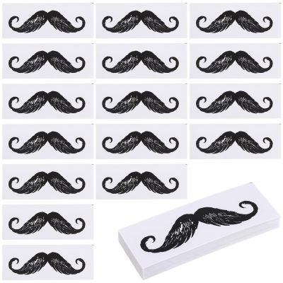 Healeved Nose Wax Kit 50pcs Nose Hair Removal Waxing Mustache Protectors Mustache Guard Sticker for Men