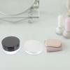 KALLORY 2sets Loose Powder Containers Mirror Compact and Slim Makeup Powder Box for Body and Cosmetic Use Easy to Carry view 3