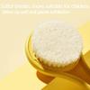 Little Yellow Eagle Bath Brush, Softer bristles, Long Handle, Suitable for Children Aged 3-12, Cleaning Sweat Stains and Beauty Bath, Wet or Dry Brush, Bath Brush (14 inch, Lemon Yellow) view 3