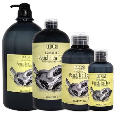 BES FRAGRANCE SHAMPOO (PEACH ICE TEA, 35.2 OZ)