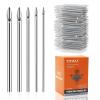 YONGDA 100pcs Piercing Needles Mixed 12G 14G 16G 18G 20G Hollow Needles for All Piercings view 1