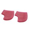 Ruilogod 1 Pair Red Breathable Moisturizing Cracked Foot Skin Refine Gel Heel Protector (id: 3b4 288 a2e d62 7e8 view 3