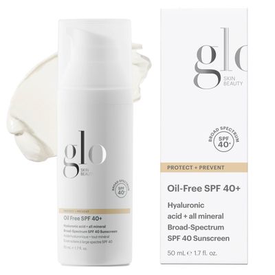 Glo Skin Beauty Oil-Free Mineral Sunscreen SPF 40 Face Moisturizer 1.7 oz