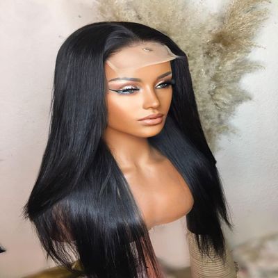 13x4 Lace Front Wigs Human Hair Hd Transparent Lace Front Wigs Real Hair Wigs For Women Straight Wigs Human Hair For White Women 180% Density straight wigs(8inch, 13x4 Lace Front Wig)