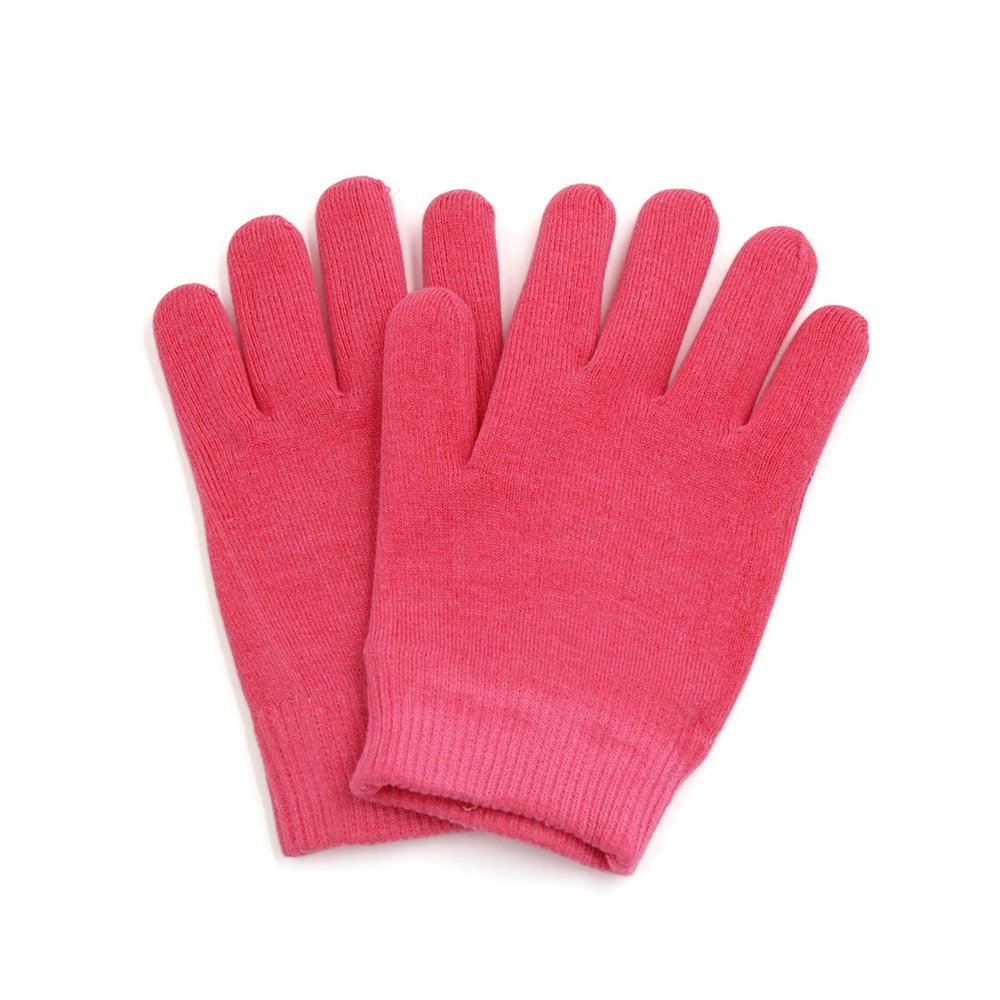 Ruilogod 1 Pair Soften Exfoliating Moisturising Hand Care Spa Treatment Gel Gloves Magenta (id: 4f5 7a3 bfa 81b 8ae
