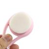 Ruilogod Pink Plastic Hollow Comma Shaped Portable Face Washing Brush Facial Care Tool (id: 28f ce3 ee1 d2a 970 view 3