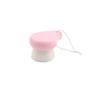Ruilogod Pink Solid Comma Shaped Portable Face Washing Soft Brush Facial Pores Clean Tool (id: 624 c8a b3e 5cd ddc view 2