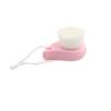 Ruilogod Pink Solid Comma Shaped Portable Face Washing Soft Brush Facial Pores Clean Tool (id: 624 c8a b3e 5cd ddc view 3