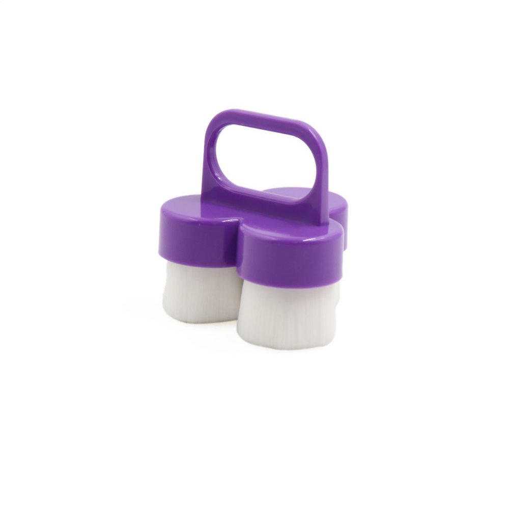 Ruilogod Purple Manual Face Cleansing Soft Brush Facial Exfoliation Skin Cleaning Scrubber (id: f99 8b0 fc4 98a 3fd