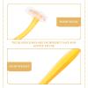 Beavorty 5Pcs Eyebrow Razor Trimmer Disposable Facial Hair Shaper Remover Facial Shaving Tool Precision Cover for Men Women Random Color view 3