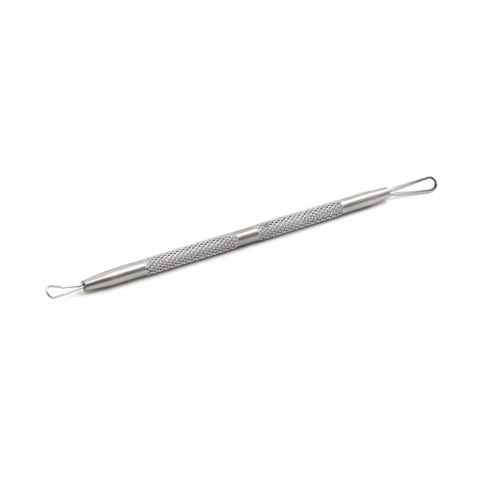 Ruilogod Silver Tone Stainless Steel Pimple Acne Blackhead Removal pin Cleaning Tool (id: ea5 73e aef BFD c97