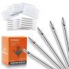 YONGDA 14G 100pcs Professional Piercing Needles - 316L Stainless Steel Jewelry Needles Hollow Design, Ultra Sharp for Earlobe, Nose Piercing & Jewelry view 1