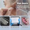 YONGDA 14G 100pcs Professional Piercing Needles - 316L Stainless Steel Jewelry Needles Hollow Design, Ultra Sharp for Earlobe, Nose Piercing & Jewelry view 3