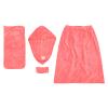 Beavorty 1set Spa Towel Women Soft and Comfortable Bath Wrap Bathing Hat and Headband and Elastic Design for Home and Salon Use view 1
