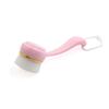 Ruilogod Pink Plastic Bending Handlebar Manual Exfoliation Facial Cleansing Soft Brush (id: b60 287 8eb a07 b5b view 2