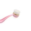Ruilogod Pink Plastic Bending Handlebar Manual Exfoliation Facial Cleansing Soft Brush (id: b60 287 8eb a07 b5b view 3