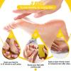 Disposable Foot Scrubber Sponge Pads Pedicure Pumice Stone for Feet Callus Remover Medium Coarse Yellow 40Pcs view 3