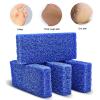 Disposable Foot Scrubber Sponge Pads Pedicure Pumice Stone for Feet Callus Remover Coarse Blue 40Pcs view 4