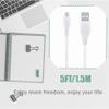 CJP-Geek 3.3ft White Micro USB Charging Power Cable Cord Replacement for SweetLF 3D Electric Shaver Rotary Shaver view 4