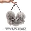 COHEALI 5pcs Adult Shower Bath Towels Back Scrub Long Straps Bath Flowers Skin-Friendly view 3